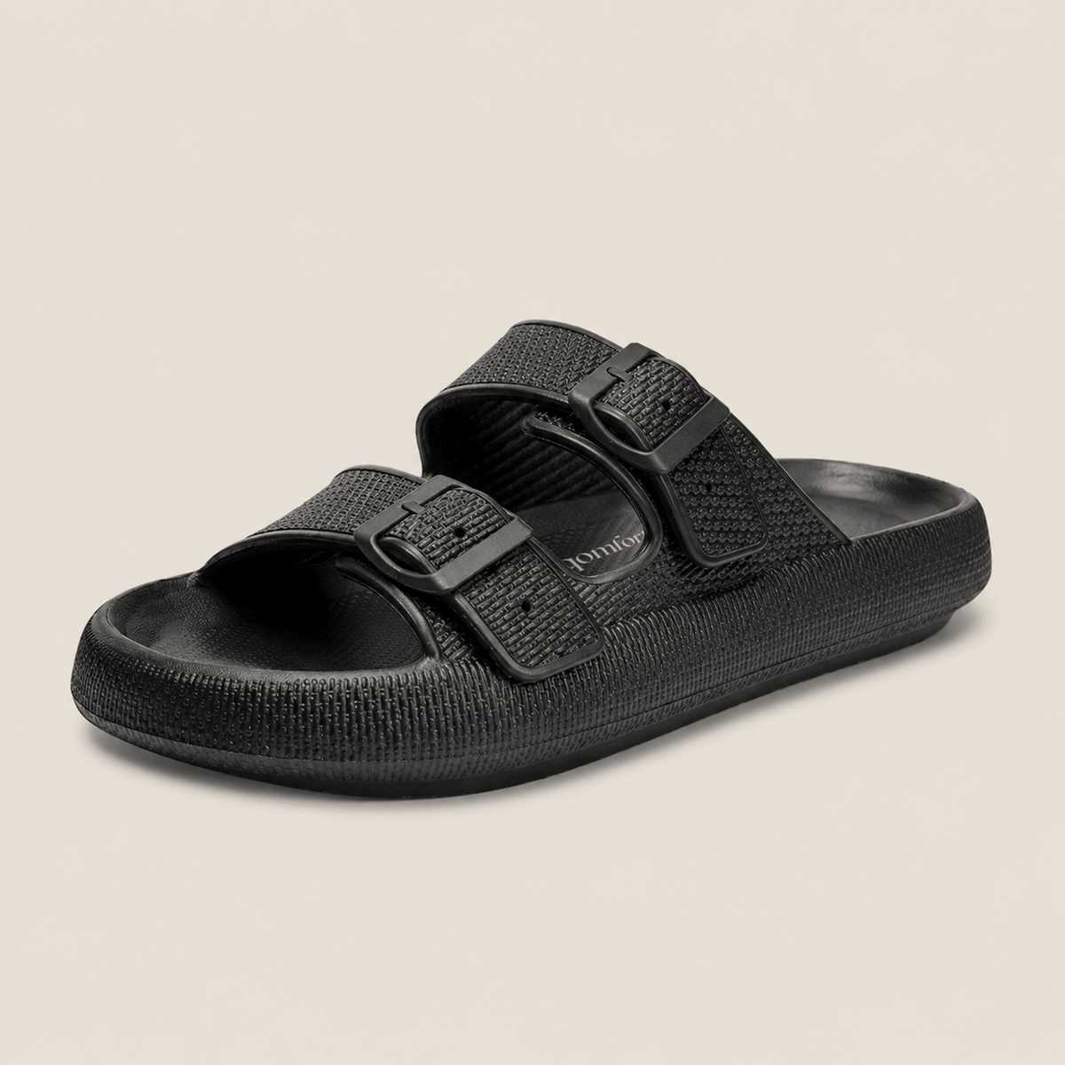 The Pillow Sandal in Black