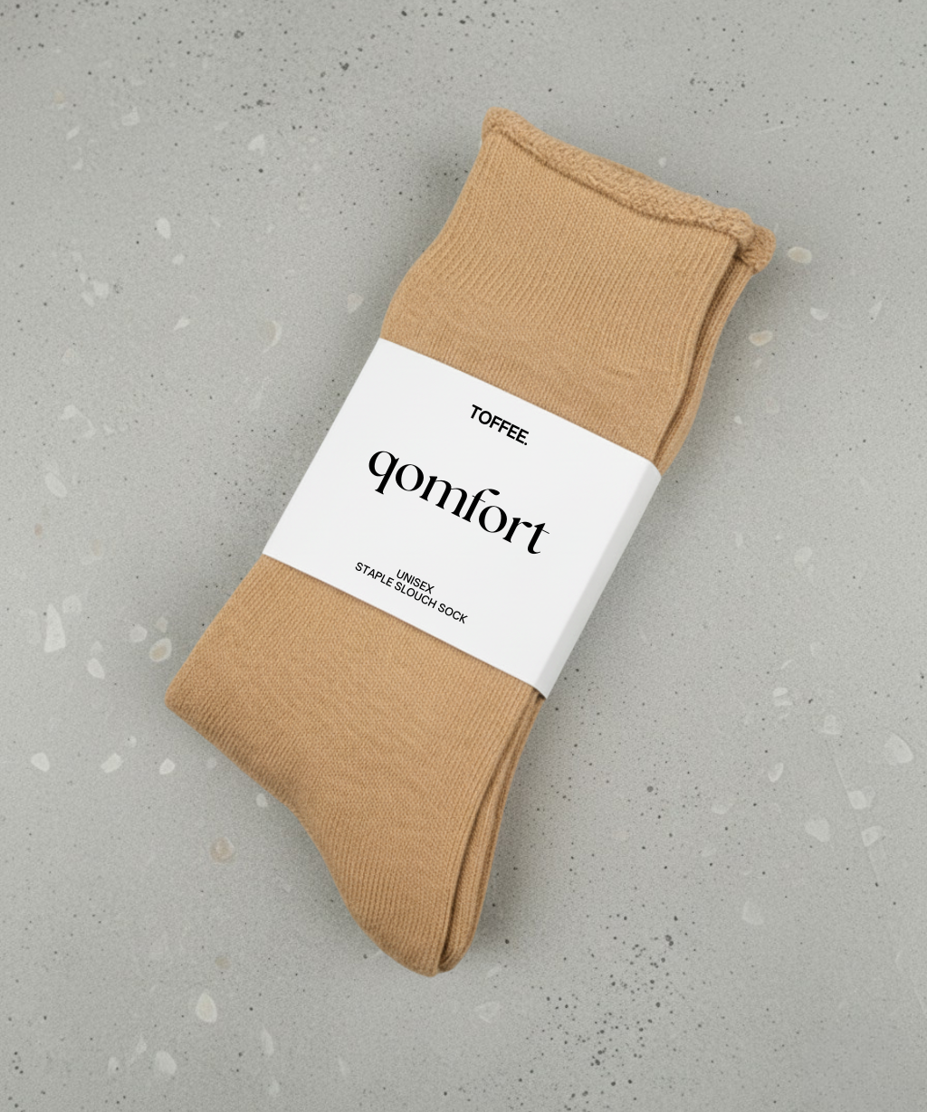 Staple Socks (4-Pack): Toffee pair
