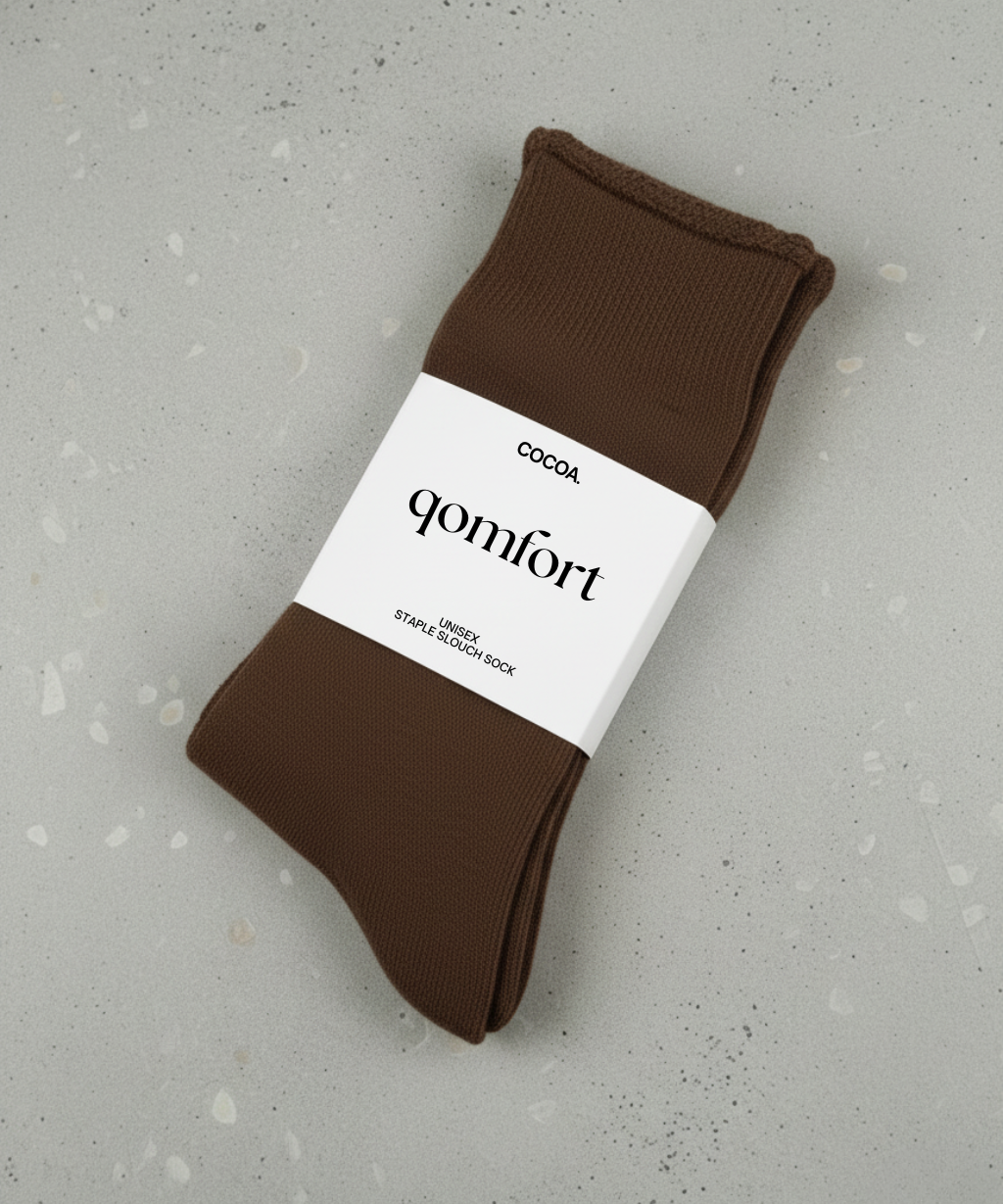 Staple Socks (4-Pack): Cocoa pair